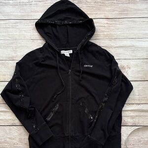 Black Hoodie with Sequin Details - Carnival Cruise Wear